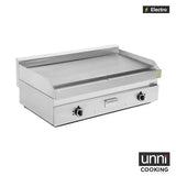 Elektro-Grillplatte - Glatt - 1100x650x320 mm - 13,5 kW - Gastro-Bedarf24 GmbH