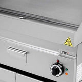 Elektro-Grillplatte - Glatt - 700x650x320 mm - 9 kW - Gastro-Bedarf24 GmbH