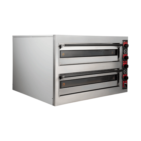 Elektro Pizzaofen - 9 + 9 x 30 cm - Gastro-Bedarf24 GmbH