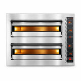 Elektro Pizzaofen Digital - 4 + 4 x 33 cm - Gastro-Bedarf24 GmbH