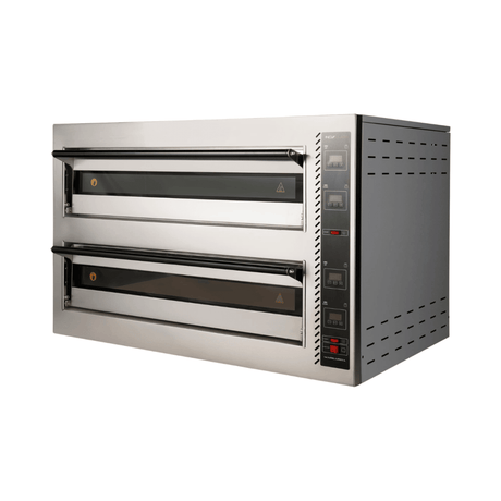Elektro Pizzaofen Digital - 6 + 6 x 30 cm - Gastro-Bedarf24 GmbH