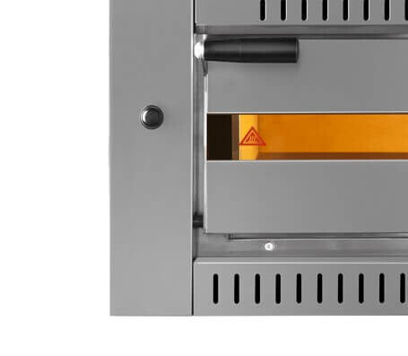 Elektro Pizzaofen mit Haube / 4+4x34 cm / PO/7070 DE - Vollschamott