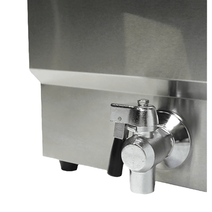 Elektro Tischfritteuse - 10 Liter - 340x560x380 mm - 5 kW - Gastro-Bedarf24 GmbH