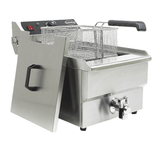 Elektro Tischfritteuse - 10 Liter - 340x560x380 mm - 5 kW - Gastro-Bedarf24 GmbH