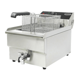 Elektro Tischfritteuse - 10 Liter - 340x560x380 mm - 5 kW - Gastro-Bedarf24 GmbH