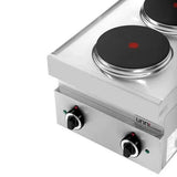 Elektroherd - 400x650x320 mm - 5,2 kW - Gastro-Bedarf24 GmbH