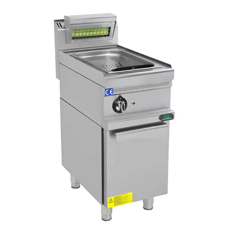 Professioneller Edelstahl-Fritteuse für Gastronomie mit CE-Zertifikat und Temperaturregler