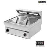 Frittenwanne - 700x650x300 mm - 2 kW - Gastro-Bedarf24 GmbH
