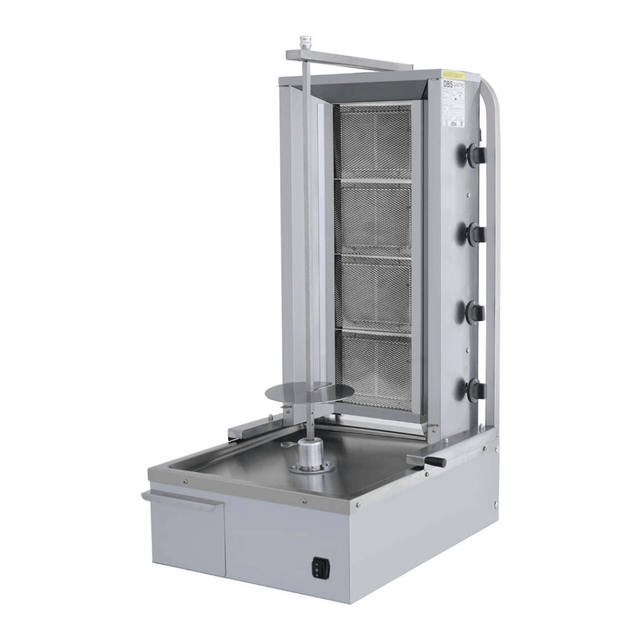 Gas Dönergrill - 4 Brenner - max. 70 kg - Gastro - Bedarf24