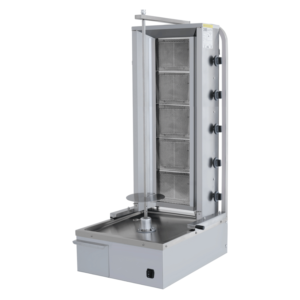 Gas Dönergrill - 5 Brenner - max. 100 kg - Gastro - Bedarf24