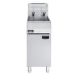 Gas-Fritteuse - 21 Liter - 400x800x1180 mm - 27 kW - Propangas - Gastro-Bedarf24 GmbH