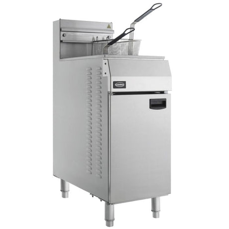 Gas-Fritteuse - 21 Liter - 400x800x1180 mm - 27 kW - Propangas - Gastro-Bedarf24 GmbH