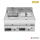 Gas-Fritteuse - 2x8 Liter - Gastro-Bedarf24 GmbH