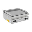Gas-Grillplatte - 800x700x300 mm - glatt - 13 kW - Gastro-Bedarf24 GmbH