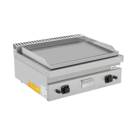 Gas-Grillplatte - 800x700x300 mm - glatt - 13 kW - Gastro-Bedarf24 GmbH
