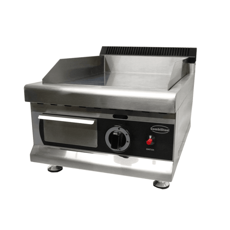 Gas-Grillplatte - Chrom - 400x575x365 mm - 3 kW - Gastro-Bedarf24 GmbH