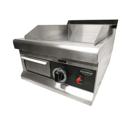 Gas-Grillplatte - Chrom - 400x575x365 mm - 3 kW - Gastro-Bedarf24 GmbH