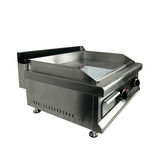 Gas-Grillplatte - Chrom - Propan - 650x575x365 mm - 6 kW - Gastro-Bedarf24 GmbH