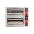 Gas Pizzaofen Analog - 4 + 4 x 30 cm - Gastro-Bedarf24 GmbH