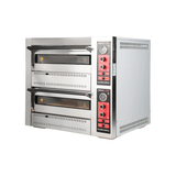 Gas Pizzaofen Analog - 4 + 4 x 30 cm - Gastro-Bedarf24 GmbH