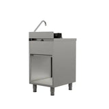 Gas-Wokherd – 500x600x850/900 mm - 15 kW – 1 Kochzone - Gastro-Bedarf24 GmbH