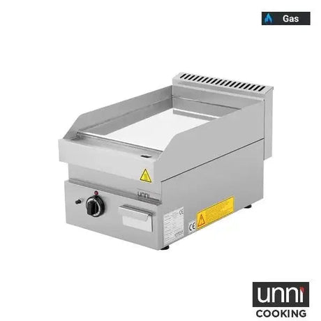 Gasgrillplatte – CHROM - 400x650x320 mm - 5,7 kW - Gastro-Bedarf24 GmbH