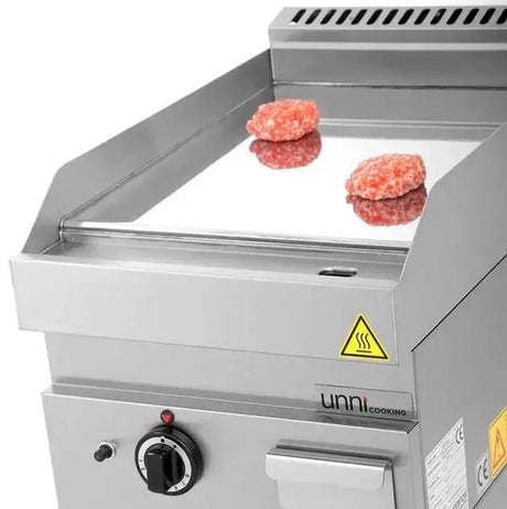 Gasgrillplatte – CHROM - 400x650x320 mm - 5,7 kW - Gastro-Bedarf24 GmbH