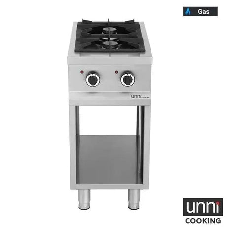 Gasherd - 400x700x850/900 mm - 13 kW - Gastro-Bedarf24 GmbH