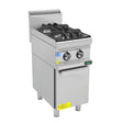 Gasherd mit 2 Brenner - 12,4 kW - Gastro-Bedarf24 GmbH