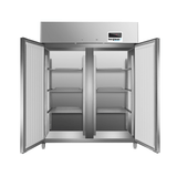 Gastro Edelstahl - Kühlschrank 2 - türig - 1300 Liter - Gastro - Bedarf24