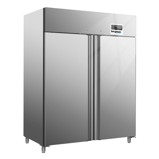 Gastro Edelstahl - Kühlschrank 2 - türig - 1300 Liter - Gastro - Bedarf24