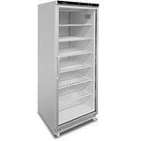 Gefrierschrank | 630 l | Weiß + Glas | –18 °C/–22 °C | Umluft | 775 x 735 x 1920 mm - Gastro-Bedarf24 GmbH