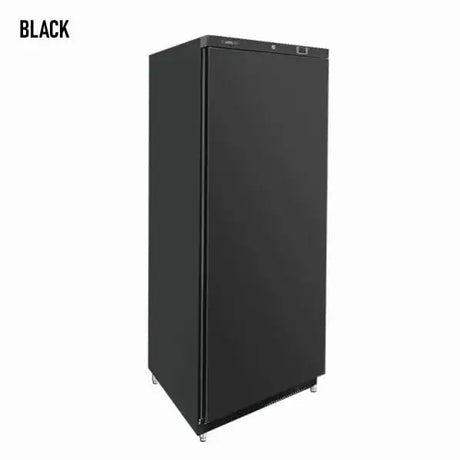 Gefrierschrank SCHWARZ | 600L | -18°C bis -23°C | Statische Kühlung - Gastro-Bedarf24 GmbH