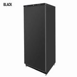 Gefrierschrank SCHWARZ | 600L | -18°C bis -23°C | Statische Kühlung - Gastro-Bedarf24 GmbH
