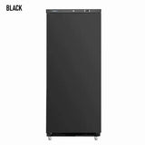 Gefrierschrank SCHWARZ | 600L | -18°C bis -23°C | Statische Kühlung - Gastro-Bedarf24 GmbH