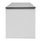 Gefriertruhe | 395L | Weiß/Edelstahl | -18°C bis -25°C | Statische Kühlung - Gastro-Bedarf24 GmbH