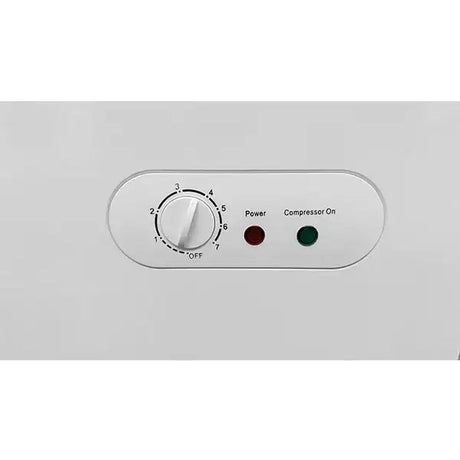 Gefriertruhe | 610L | Weiß/Edelstahl | -18°C bis -25°C | Statische Kühlung - Gastro-Bedarf24 GmbH