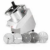 Gemüseschneider 750 Watt inkl. 5 Scheiben - Gastro-Bedarf24 GmbH