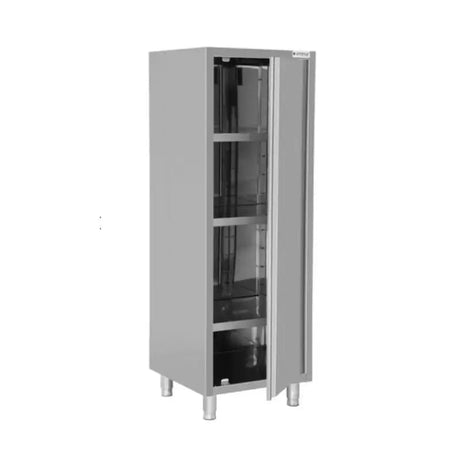 Geschirrschrank – 600x700x1800mm – 1 Flügeltüren - Gastro-Bedarf24 GmbH