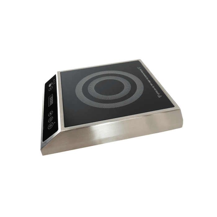 Induktionsherd - Tischgerät - 300x370x100 mm - 2,7 kW - Gastro-Bedarf24 GmbH