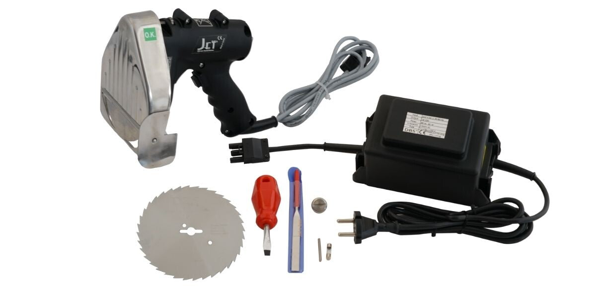Jet 120 Döner Messer / 80 W / Elektrischer Dönermesser inkl. Schneidemesser und Netzteil
