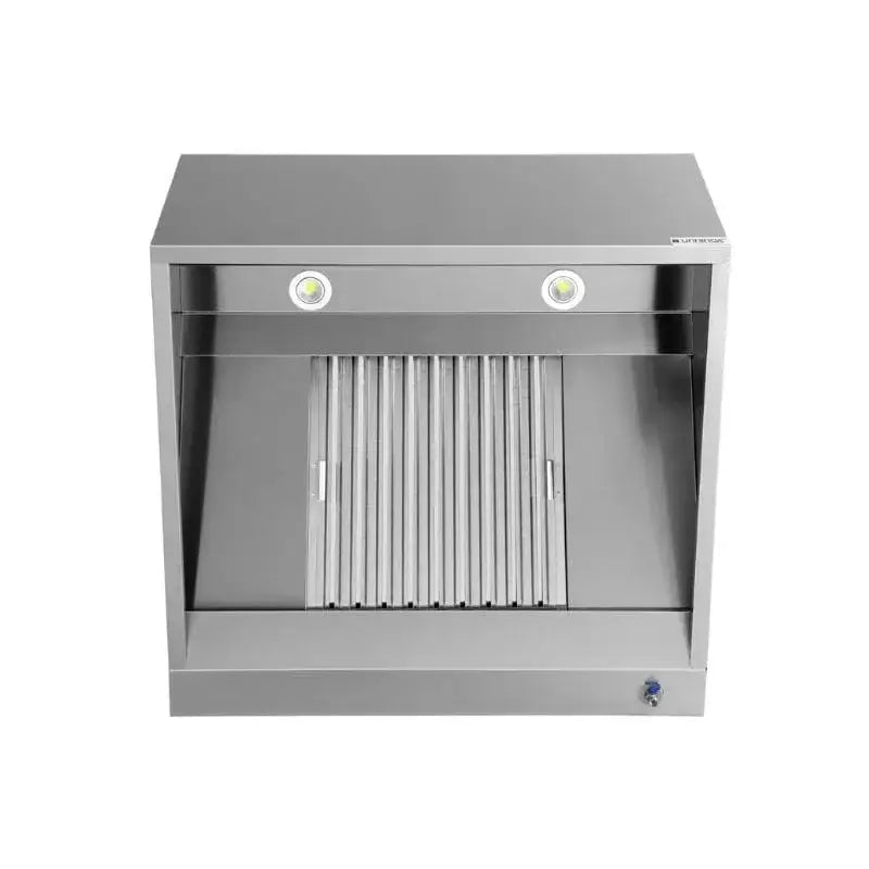 Kastenhaube - B1000xT1100xH400 - mit Filter & Lampe - Gastro-Bedarf24 GmbH