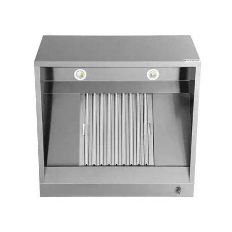Kastenhaube - B1000xT950xH400 - mit Filter & Lampe - Gastro-Bedarf24 GmbH