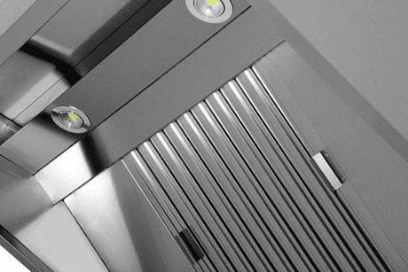 Kastenhaube - B1000xT950xH400 - mit Filter & Lampe - Gastro-Bedarf24 GmbH