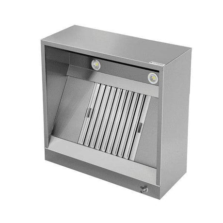 Kastenhaube - B1000xT950xH400 - mit Filter & Lampe - Gastro-Bedarf24 GmbH
