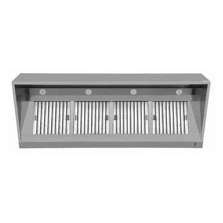 Kastenhaube - B2200xT950xH400 - mit Filter & Lampe - Gastro-Bedarf24 GmbH
