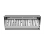 Kastenhaube - B2400xT950xH520 - mit Motor, Regler, Filter & Lampe - Gastro-Bedarf24 GmbH