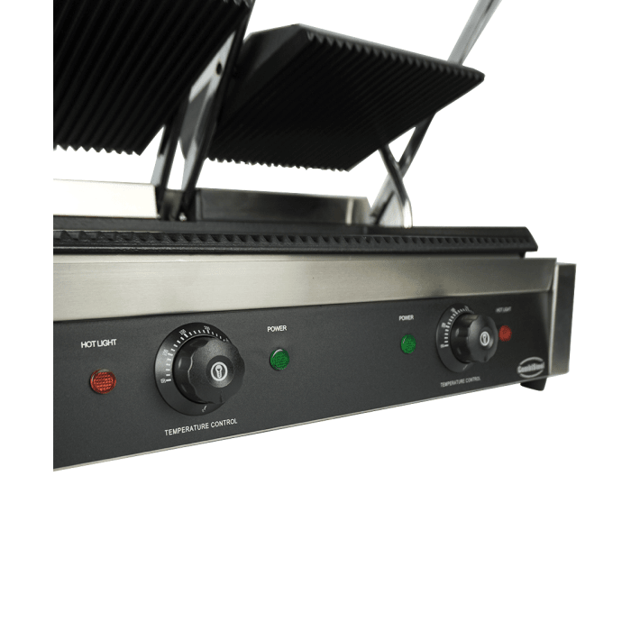 Kontaktgrill - 580x410x190 mm - 3,6 kW - Gastro-Bedarf24 GmbH