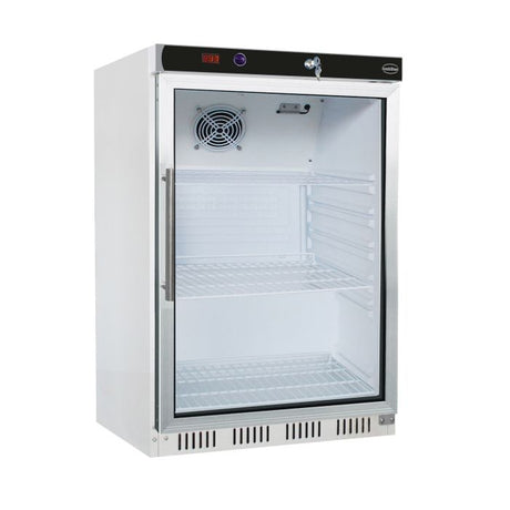 Kühlschrank - 1 Glastür - 130 Liter - 600x585x855 mm - Gastro-Bedarf24 GmbH