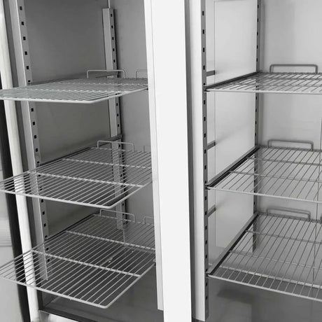 Kühlschrank 1300 L / 2-türig GN 2/1 - Monoblock, 1480 x 830 mm - Gastro-Bedarf24 GmbH